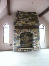 Natural Stone Masonry Fireplace built by Stonemasons Tmcstoneworks based in Strabane County Tyrone Northern Ireland  (4)