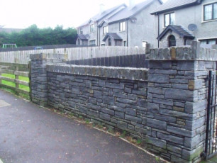 Natural Stone Masonry Walls & Pillars built by Stonemasons Tmcstoneworks based in Strabane County Tyrone Northern Ireland (6)